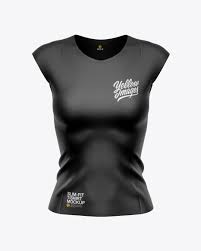 Download Women S Slim Fit T Shirt Mockup In Apparel Mockups On Yellow Images Object Mockups