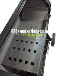 Oklahoma Joe Tuning Plate Heat Deflector Baffle Smoker Mods Longhorn Highland Horizontal Kit Bbq Smokers Oklahoma Joe Smoker Oklahoma Bbq