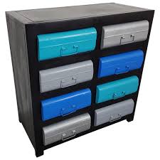 Außerdem sind schubladen bis zu einer höhe von 30 cm sinnvoll, eine maximal höhe gibt es jedoch nicht. Kommode Anrichte 8 Schubladen Schrank Metall Industrie Design Style Unikat 7 Kommoden Mobel