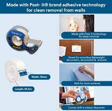 Masking tapes come in slightly different glue strengths. Scotch Damage Free Mounting And Decor By 3m Wall Safe Tape Width 1 9m Length 16 5m Up To 14g Amazon In Office Products