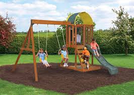Our thick, powder coated steel provides a high quality, durable frame that will outlast traditional outdoor swing sets. 12 Super Fun Kids Swing Sets And Playground Sets