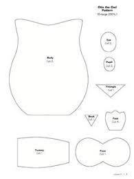 Owl Bulletin Board Printables Paper Owl Template Owls First You Can Download The Base Template Owl Fabric Owl Patterns Owl Crafts
