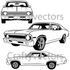 Https I Etsystatic Com 6748960 R Il E66e2b 1582475974 Il 794xn 1582475974 Dr9h Jpg Dibujos De Autos Chevy Nova Carros Para Colorear