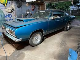 Image result for Bright Blue 1967 Barracuda