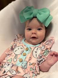 Piper's Easter outfit in size 3-6m with RTG