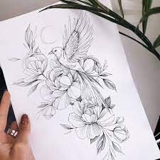 Inspiration Tattoo Dary Lis On Instagram I Realized That I Hadn T Been Holding A Pencil In My Hand For A Floral Tattoo Sleeve Inspirational Tattoos Tattoos