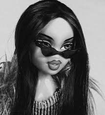 #bratz #bratzdoll #doll #dolls #dollstagram #dollsofinstagram #instagood #instatoys #vintage #fashion #fashiondoll… Be A Baddie Black Bratz Doll Black Aesthetic Wallpaper Black And White Aesthetic