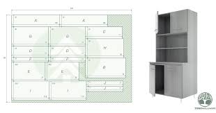 Somos una empresa especializada en el diseño y fabricación de muebles a medida en. Todo Melamine Planos Para Armar Mueble De Cocina Alacena