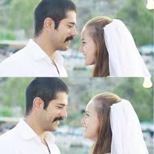 Fahriye Evcen Burak Ozcivit Ask Sana Benzer Turkish Film Couple Photos Romance