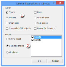 How To Select All Objects Pictures And Charts Easily In Excel