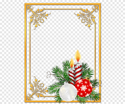Holiday frame background with fir twigs and paper invitation card. Christmas Film Png Images Pngegg