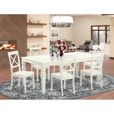 Check spelling or type a new query. Mission Style Off White Wood Extendable Dining Set With Wooden Table And Kitchen Chairs Finish Pieces Option Overstock 14366511