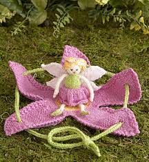Sign up for more free knitting patterns 36 38 Flora Fairies Pattern By Susan B Anderson Crochet Fairy Knitting Dolls Free Patterns Knitted Dolls Free