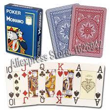 A few others became extinct, or are made for areas outside the country. Xf Modiano Italian Poker Game Playing Cards Red Poker Jumbo Index Single Card Deck 100 Plastic Made In Italy Card Deck Playing Cardspoker Game Aliexpress