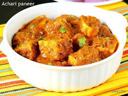 Achari Paneer Masala Recipe Spicy Achari Paneer Masala Recipe Paneer Recipes Indian Paneer Recipes Achari Paneer
