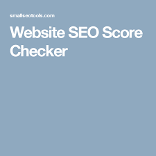 Website Seo Score Checker Seo Score Seo Website Seo