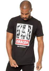 Camiseta Ride Skateboard Obacon Preta - Compre Agora | Kanui Brasil