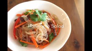 Sugar lemon juice if you like. Harusame Salad Japanese Glass Noodle Salad Youtube