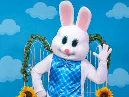 Amazon.com: Fun Costumes Easter Bunny Adult Costume, Rabbit Mascot  Outfitfor Adults, Bunny Jumpsuit with Blue Bow Tie : Clothing, Shoes &  Jewelry