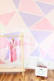 Maybe you would like to learn more about one of these? Diy Geometric Painted Wall A Bubbly Life
