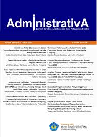 We did not find results for: Kapasitas Organisasi Dalam Penyelenggaraan Kearsipan Di Dinas Perpustakaan Dan Kearsipan Kota Bandar Lampung Jurnal Administrativa
