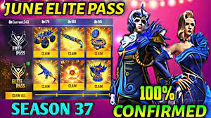 How to win free fire rewards like justice fighter and vandals rebellion weapons loot crate, free dragon ak skin, season 37 elite pass 'evil enchanted' for free. June Elite Pass Free Fire 2021 Free Fire Season 37 Elite Pass Full Review June Elite Pass 2021 Youtube