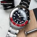 42mm "Coke" Diver Dress GMT Watch Kit | Stainless Stain Bracelet ...