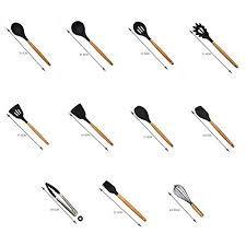 To help you know exactly what tools to start out with, we created a kitchen essentials checklist for you. Silicone Cooking Utensils Set Kitchen Utensils Set 12pcs Food Grade Safety Silicone Utensils With Wooden Handles 480 Heat Resistant Kitchen Tools Set Used With Non Stick Cookware Gray Pricepulse