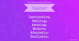 The hidden meaning of the name Isamar | Namious