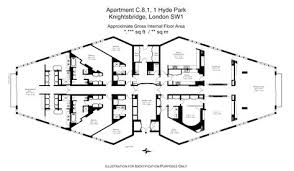 One Hyde Park Floor Plans London One Hyde Park Architectural Floor Plans Hyde Park