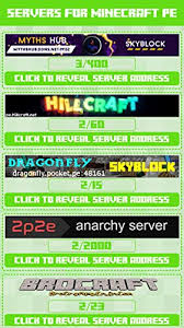 Go to the servers tab and press the add server button. Servers For Minecraft Pe Amazon Com Appstore For Android