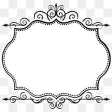 Black And White Frame Vector Png Moldura Png Images Vetores E Arquivos Psd Download Gratis Em Pngtree Clip Art Frames Borders Doodle Frame Clip Art Borders