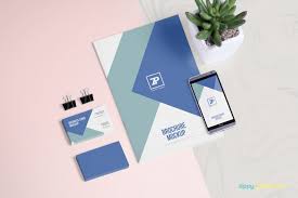 The best stationery mockup include business card, letterhead, band, knife & paper clips. Free Psd Stationery Mockup Scene Generator On Behance