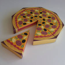 Pizza Slice Party Box Bag Downloadable Printable Pdf Etsy Gifts Diy Box Party In A Box Box Template