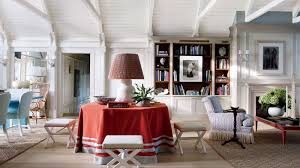 The home is spacious and elegant, with a screen covering an extensive side of the structure, filtering light and creating a lovely pattern of swirling shadows on nearby surfaces. C Wonder Founder J Christopher Burch S Hamptons Beach House Is A Relaxing Retreat Architectural Digest