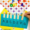 Activities and games to teach toddlers the alphabet · there's lots you can do with some shaped letter props. 3