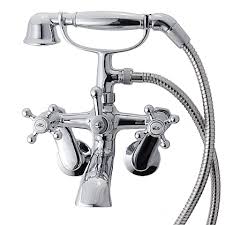 Tub Faucet With Hand Spray Clawfoot Tubs And Faucets