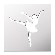 pochoir danseuse pochoirs imprimables gratuits pochoir pochoir silhouette
