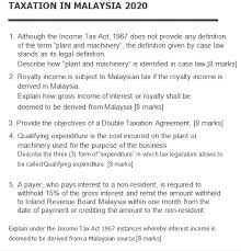 Malaysia welcomes foreign investments, particularly in the manufacturing sector, and does not discriminate against investors from any country. Taxation In Malaysia 2020 1 Although The Income T Chegg Com