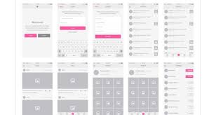 Download 50 Free Wireframe Templates For Mobile Web And Ux Design PSD Mockup Templates