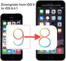 Iphone x o posterior, iphone se (segunda generación), iphone 8 y iphone 8 . How To Downgrade From Ios 9 Back To Ios 8 4 1 Osxdaily