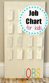 Job Chart For Kids Simplify Vacation With A Packing List Job Chart Kids Job Chart Charts For Kids