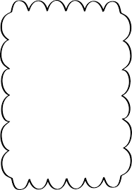 Black And White Frame Clipart Scalloped Border Free Page Borders Page Borders Borders Free Clip Art Borders