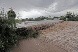 Torrential rain brings a river of mud to Tesuque; more precipitation is