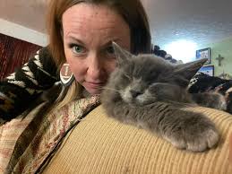 This prince found his way to us and my nursing mama cat took him in. He won  my heart as soon as I laid eyes