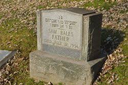 Samuel “Sam” Bales (1877-1956)