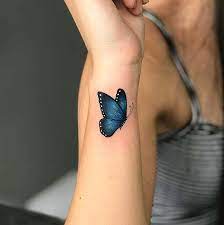 Check spelling or type a new query. Blue Butterfly Tattoo Blue Butterfly Tattoo Butterfly Tattoos For Women Butterfly Wrist Tattoo