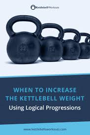 How To Increase The Kettlebell Weight Using Logical Progressions