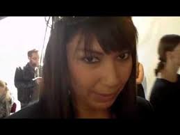 Wanda Ruiz of CND backstage at Alexandre Herchcovitch Spring 2012