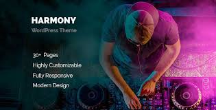 Harmony Music Wordpress Nulled Nulled Free Download In 2020 Harmony Music Music Wordpress Themes Music Sites